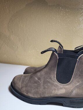 Blundstone Rustic Brown Leather Chelsea Boots Unisex Size 5 Tasmania Australia
